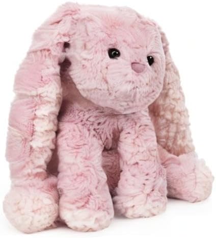 Cuddly Nest: Cozys Collection Bunny Stuffed Animal, Spring Decor, Plush Bunny for Ages 1 and Up, Pink, 10"