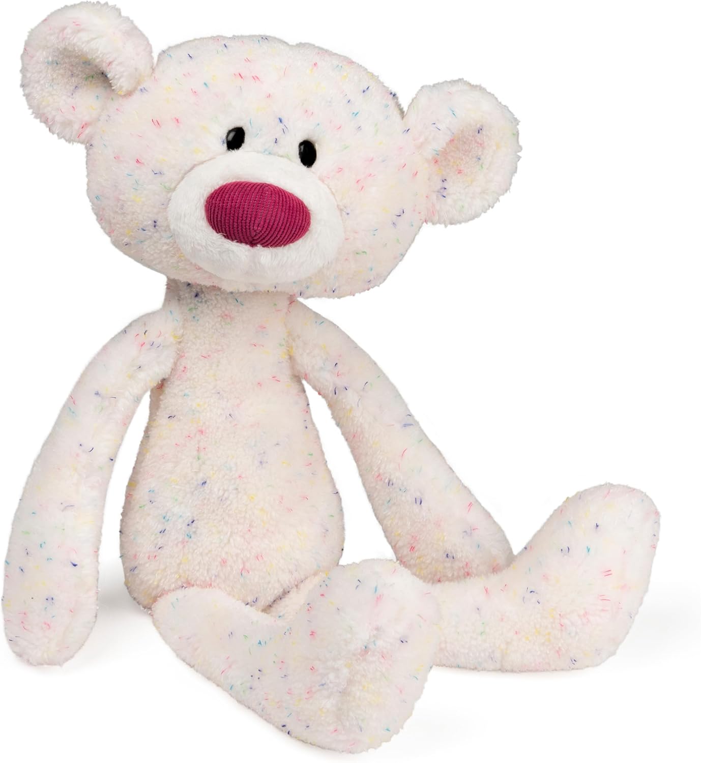 Cuddly Nest: Toothpick Pumpkin Pie, Teddy Bear Stuffed Animal for Ages 1 and Up, Pumpkin Orange, 15”
