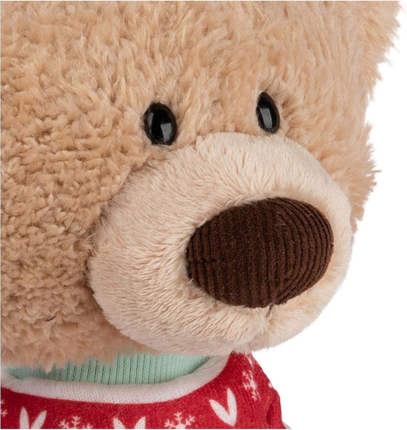 Cuddly Nest: Toothpick Pumpkin Pie, Teddy Bear Stuffed Animal for Ages 1 and Up, Pumpkin Orange, 15”