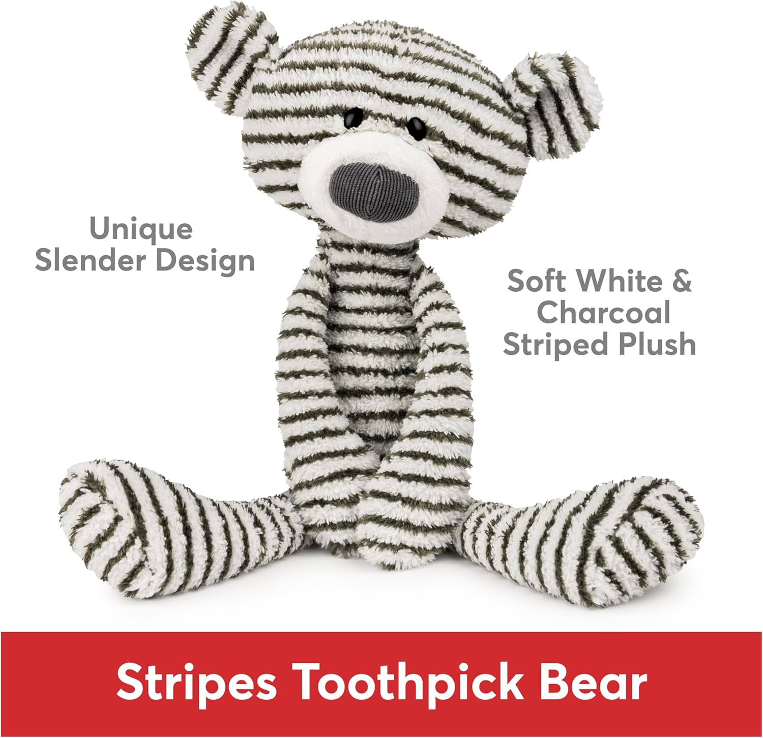 Cuddly Nest: Toothpick Pumpkin Pie, Teddy Bear Stuffed Animal for Ages 1 and Up, Pumpkin Orange, 15”
