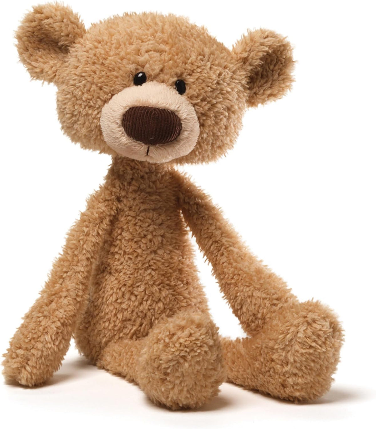 Cuddly Nest: Toothpick Pumpkin Pie, Teddy Bear Stuffed Animal for Ages 1 and Up, Pumpkin Orange, 15”