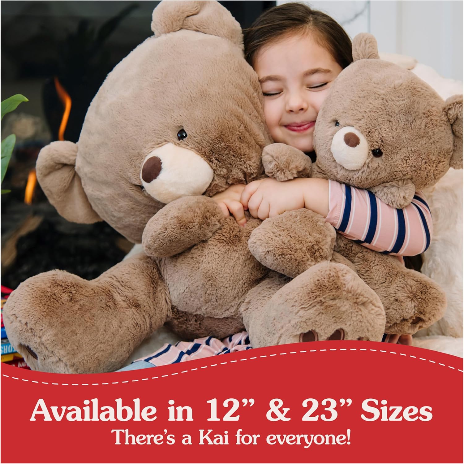 Cuddly Nest: Muttsy Dog Plush, Premium Plush Puppy Stuffed Animal for Ages 1 and Up, Brown, 14”