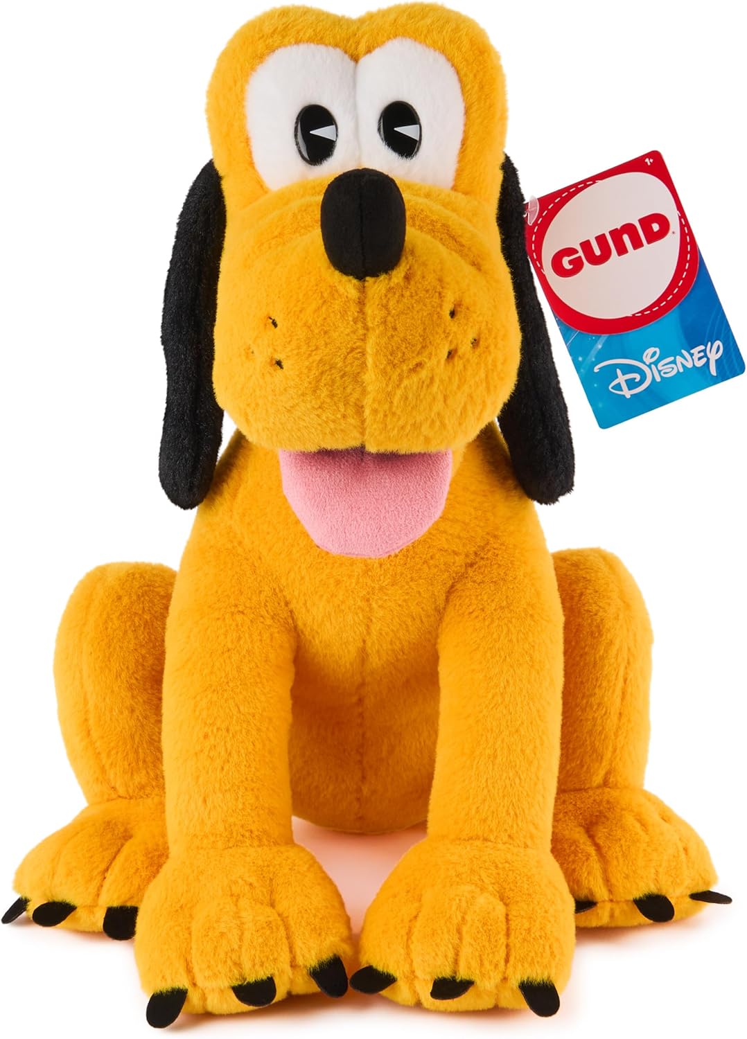 Cuddly Nest:  Disney Official Mickey Mouse Classic Plush, Mickey and Friends, Deluxe Collector Stuffed Animal for Ages 1 and Up, Black/White, 14”