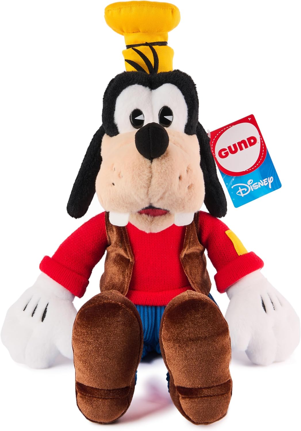 Cuddly Nest:  Disney Official Mickey Mouse Classic Plush, Mickey and Friends, Deluxe Collector Stuffed Animal for Ages 1 and Up, Black/White, 14”