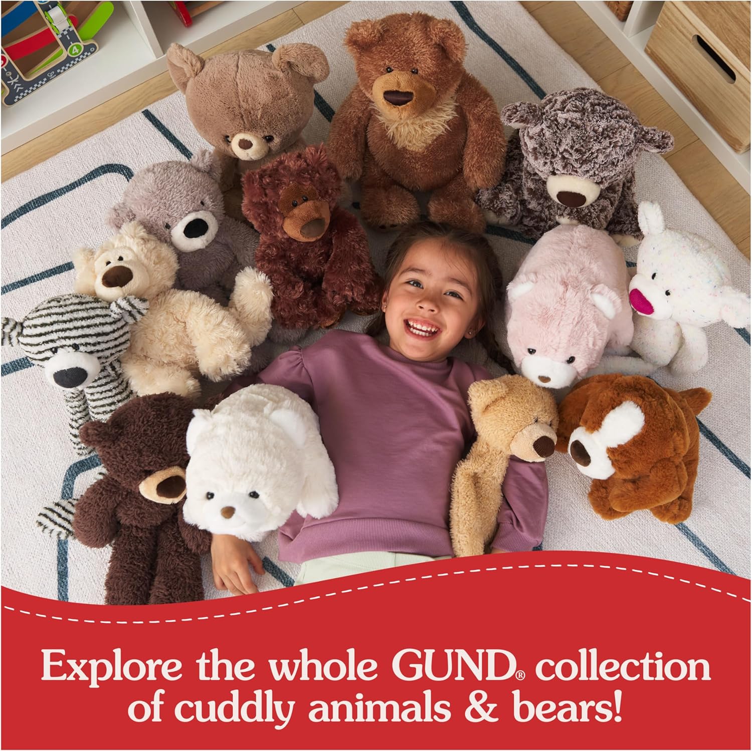 Cuddly Nest: Muttsy Dog Plush, Premium Plush Puppy Stuffed Animal for Ages 1 and Up, Brown, 14”