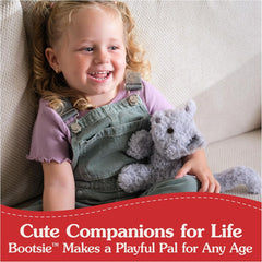 Cuddly Nest: Bootsie English Blue Kitten Plush Toy, Premium Cat Stuffed Animal for Ages 1 and Up, Gray, 9”